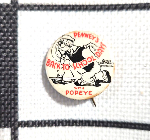 Penney with popeye back - penney's, to
